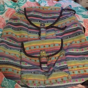 Forever 21 boho backpack